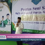 Wakil Bupati Suprayitno Hadiri Haflah Akhirussanah Rumah Tahfidz Quraniyah di Megang Sakti III